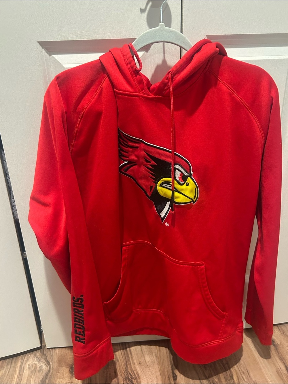 Red Cardinals Logo  Hoodie Jacket